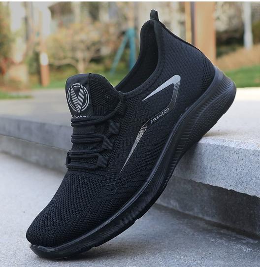 Spring Autumn Men'S Shoes, Men'S Casual Shoes, Polyurethane Breathable Mesh Outdoor Sports Shoes For Men M1099