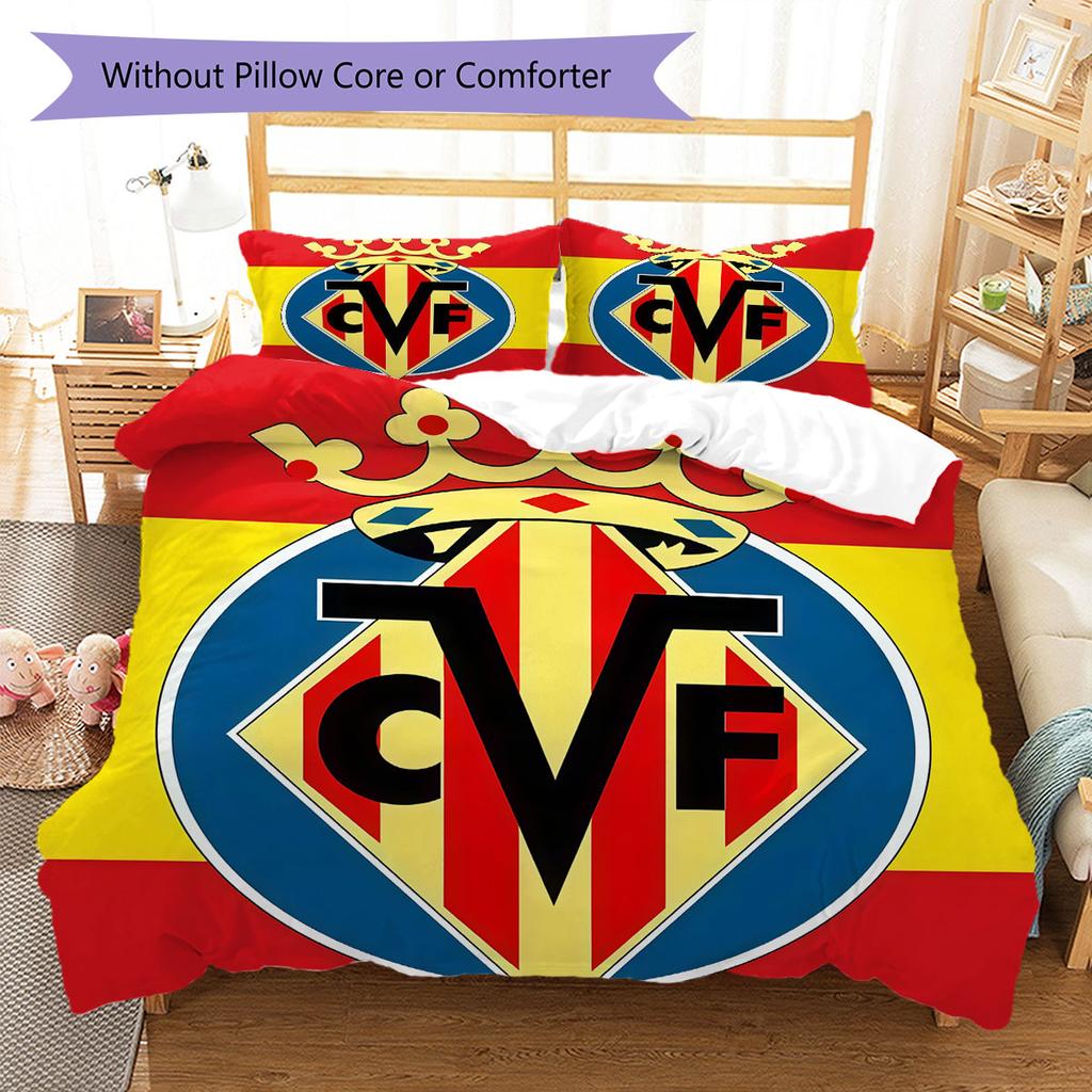 Villarreal Bedding Quilt Set Quilt Cover Pillowcase Home Decoration Birthday Gift (1 * duvet cover + 2 * pillowcase, without core)