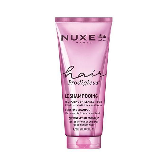 Shampooing &amp; Démêlant - NUXE - Hair Prodigieux® - 200ml - Brillance Miroir - Huile de Camélia rose