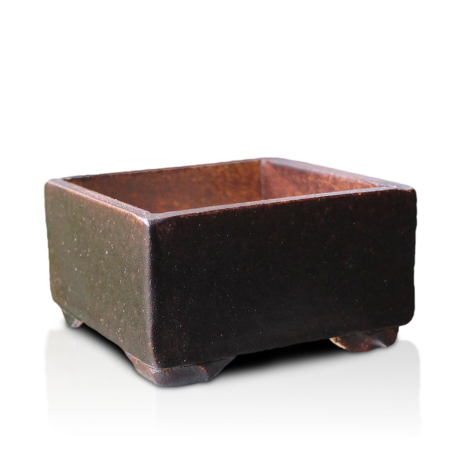 

Umekichi Bonsai 3 Square Bonsai Brown Yokkaichi Banko Fits Tuberous Approximately 9cm Supplies, No. Pot, Glazed, Ware, Eigama, Square, Shallow,