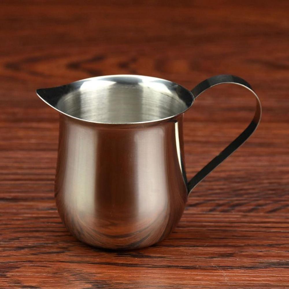 2/3/5/8oz Barista Home Kitchen Latte Art Milk Frothing Pitcher Coffee Cup Mugs Steaming Pitcher