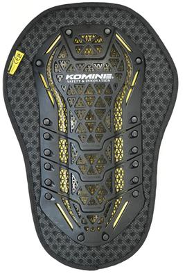 KOMINE Motorcycle Protector CE Level 2 Back Inner Protector Black M CE Standard Level 2 SK-829