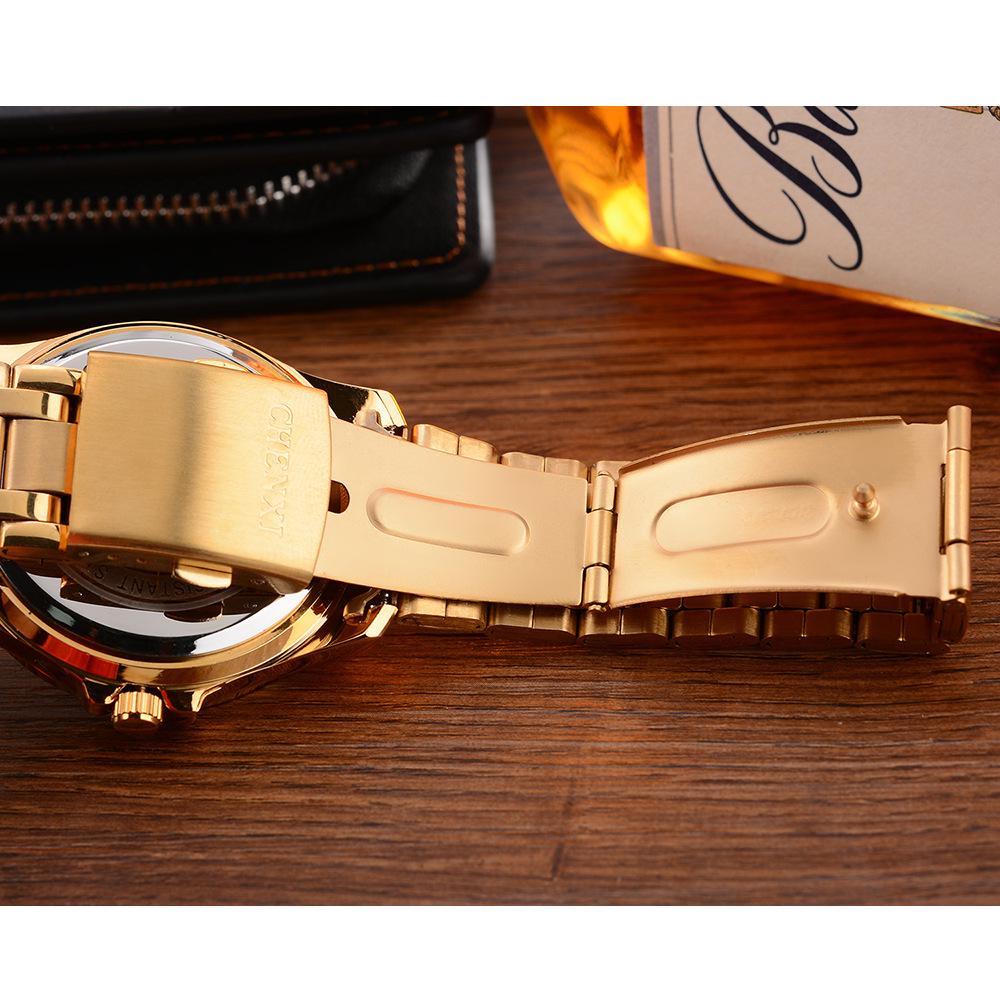 New TOP Brand Luxury Men's Watch With Box Men's Gold Watch Men's Quartz Watches