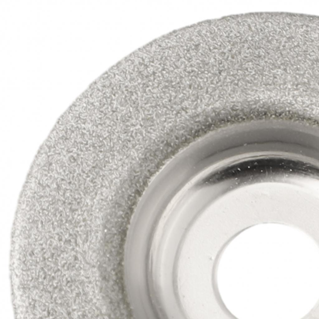 2 Diamond-Grinding Wheel Cup Emery Milling Cutter Circle Sharpener Stone