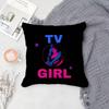 Hot T-TV Girl-MT Who Really Cares Pillow Case Printing Pillowcase Living Room Sofa Cushion Cover Bedroom Room Decor