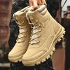 Military boots Men's land boots Combat hiking shoes Outdoor hiking tactical boots Desert boots