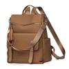 Vintage Large Capacity Backpack Women's Travel Shoulder Bag Handbag Three-purpose Bag