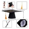 Pet Dog Cap Puppy Dr. Hat Dog Graduation Cap Student Tassel Academic Cap Pet Creative Party Accessories for All Sized Dogs Cats