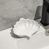 Seashell High-End Large Soap Dish with Advanced Draining for Bathroom Sink