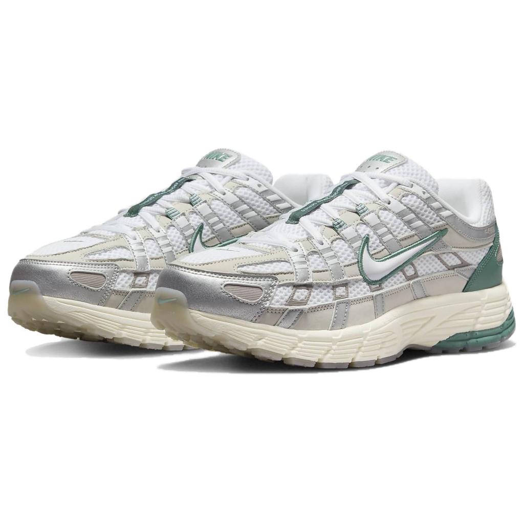 Nike P-6000 Premium Light Bone Bicoastal Unisex Sneakers Cream Metallic-Silver White HF4308-072