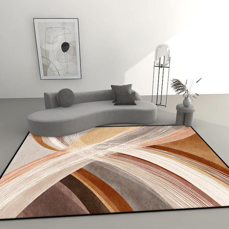 Simple Style Big Living Room Flannel Rugs Home Decoration Easy Clean Bedroom Carpet Washable Mat for Floor Lounge Rug Lounge