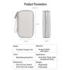 1PC Travel Organizer, Multi-Size Pockets for Electronics Accessories,Waterproof Durable Cable Organizer Bag,Portable Gadget Case