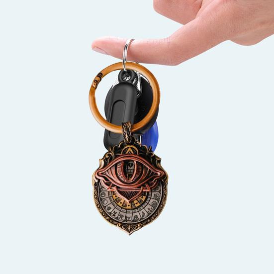 Tarot Vision Anheng Allseende Øye Halskjede Tarotkort Symbol Smykker Mystisk Spådom Nøkkelring Tarot Tilbehør