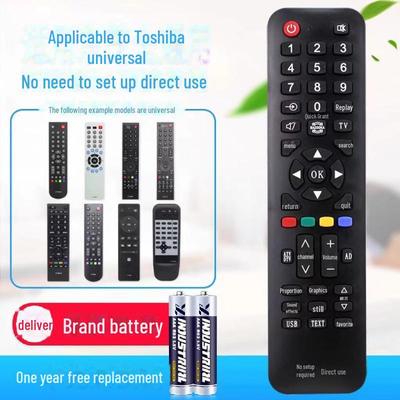 Controle remoto universal para TV LCD Toshiba: Compatível com rede inteligente, sem necessidade de configuração