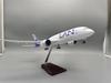 47CM B787 Chile Aircraft 787 Airlines Model w Light and Wheel Landing Gear Diecast Plastic Resin Plane Model Collected Gift By