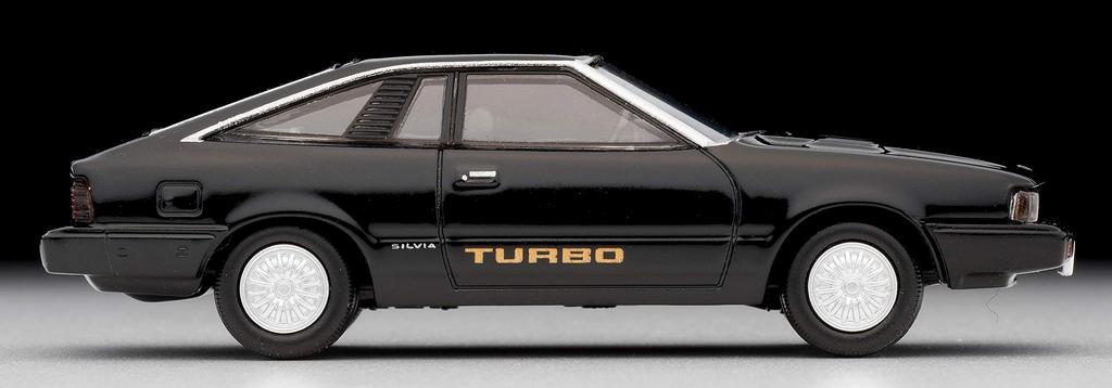 Tomica Limited Vintage Neo Scale Nissan Silvia Hatchback Turbo ZSE 1981 Finished 314110 1/64 LV-N210a Model, Black, Model,