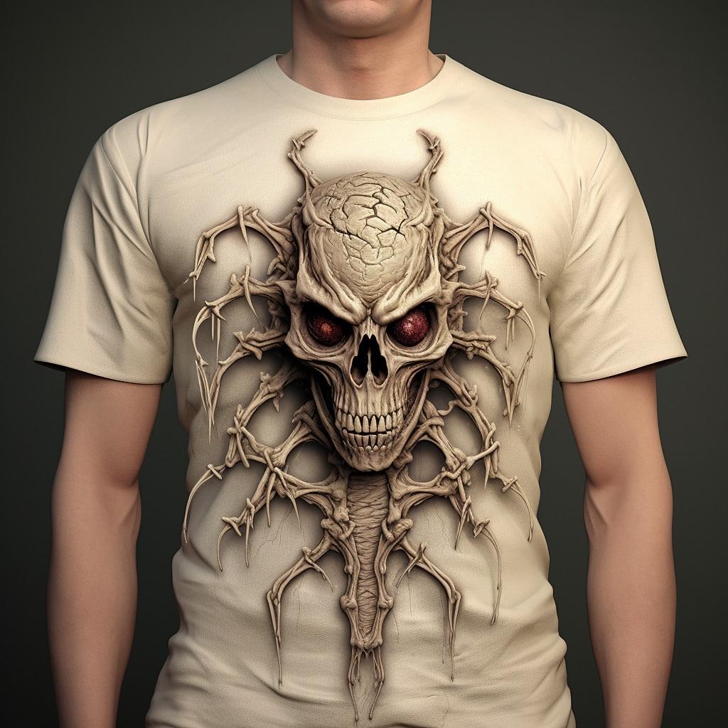 

Men s Graphic Spiders T Shirt Short Sleeve T shirt 3D Print Crew Neck Shirt Daily Designer Retro Vintage Sports Outdoor Holiday 5XL