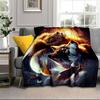 Night Owls In The Moonlight Blanket Flannel Blanket Throw Blanket Sofa Cover Blanket Soft Premium Blanket Picnic Blanket Tv Blanket Gifts