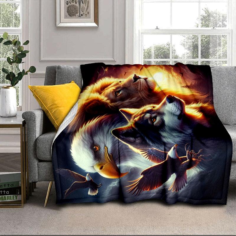 Night Owls In The Moonlight Blanket Flannel Blanket Throw Blanket Sofa Cover Blanket Soft Premium Blanket Picnic Blanket Tv Blanket Gifts