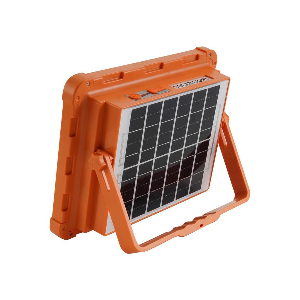 Solar-Powered LED Floodlight: Super Bright for Construction, Camping & Emergency Use
