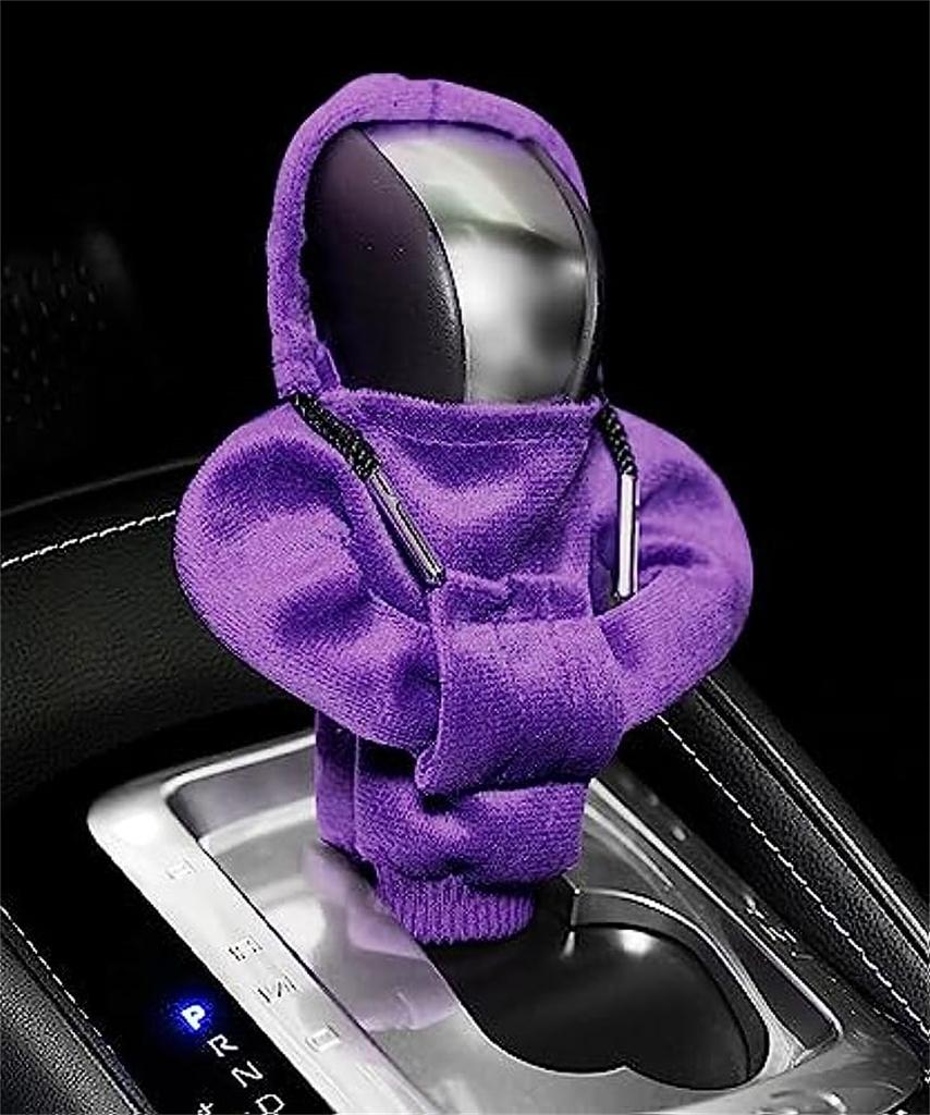 Gear Shift Hoodie Cover Car Shift Sweat-shirt Hooded Sweatshirt Change Knob Lever Sweatshirt Car Gear Wear Sweater For Gearshift