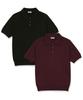 Neseupaseutyudio Sheard Cable Button Collar Short Sleeve Knit 4 Colors [Nssk_1001]