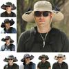 Men's Solar Charging Lithium Battery Fan Fisherman Hat Strong Wind Power Quick Drying Summer Sun Protection Outdoor Hat