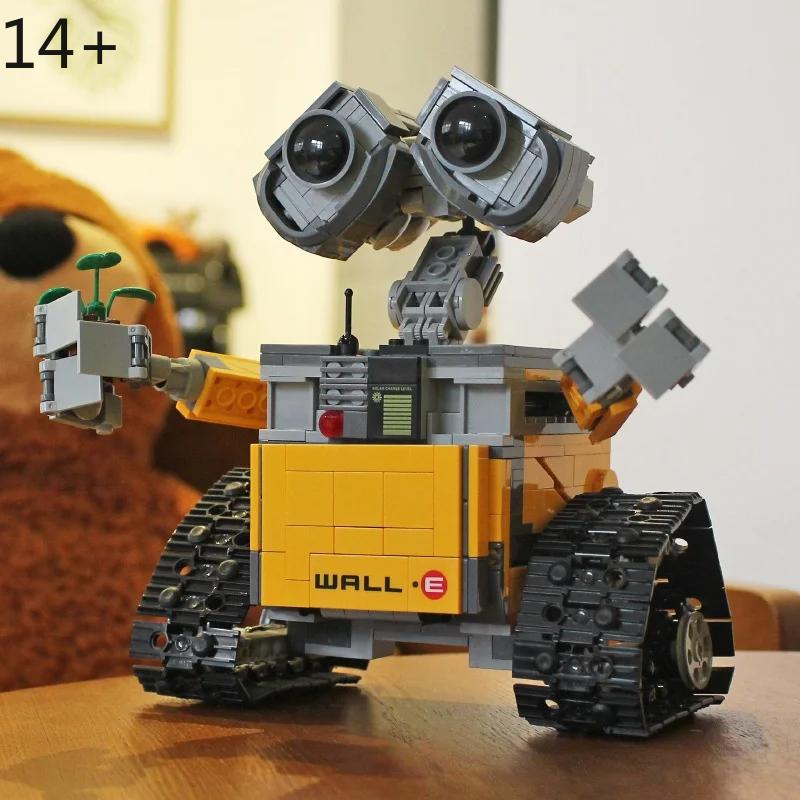 Classic Robot Building Bricks Kit Assembly Model Stem Educational Diy Toy Kids Party Favors Home Decor Gift For Boys Girls