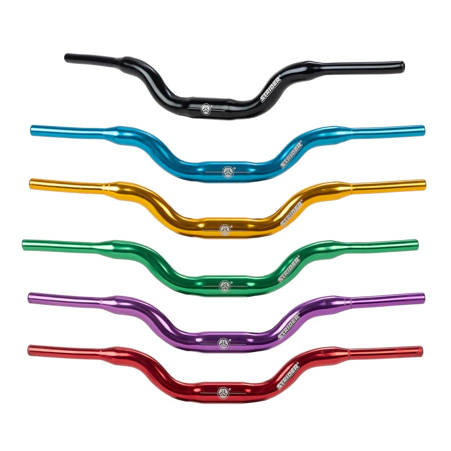 STRIDER Optional Parts Aluminum Riser Handlebar (Black)