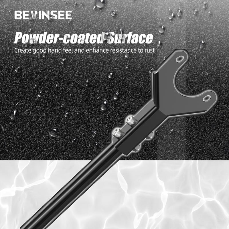 BEVINSEE Rear Strut Brace Bar Set For BMW E46 323i 325i 328i 330i 1999-2006