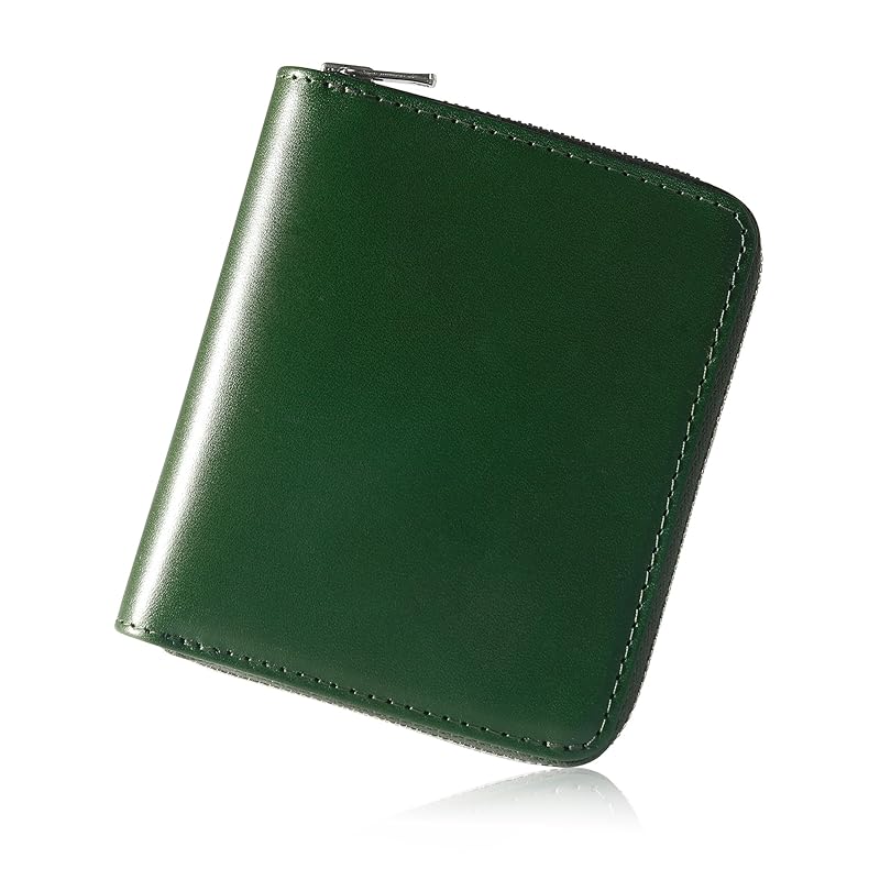 

wallet men s bifold tochigi leather bifold wallet Thin compact genuine leather Newly designed folding wallet YKK s luxurious EXCELLA zipper mini