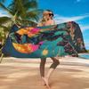 1 Stück Tyrannosaurus Rex Strandtuch Schnelltrocknendes Handtuch für Strand Pool Sport Yoga Fitnessstudio Zuhause Handtuch Geschenk für Freunde Sandfreies Handtuch