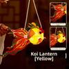 Viel Glück Goldfisch-Laternen Chinesischer Stil DIY Laternen-Material-Set Kulturelle Veranstaltungen