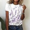 Women's T-shirt - Artistic Graffiti Pattern, Casual Daily Wear