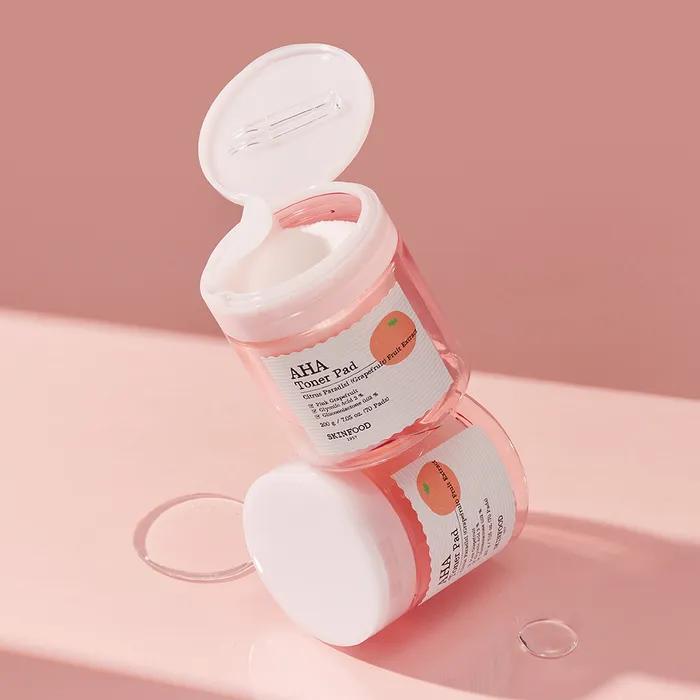 

Тонер-пэды с розовым грейпфрутом 70 штук