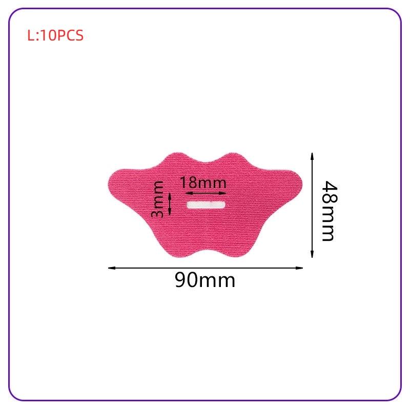 10Pcs Anti-Snoring Sleep Strips Gentle Mouth Seal Tape Stop Snore Mouth Correction Sticker for Better Night's Sleep