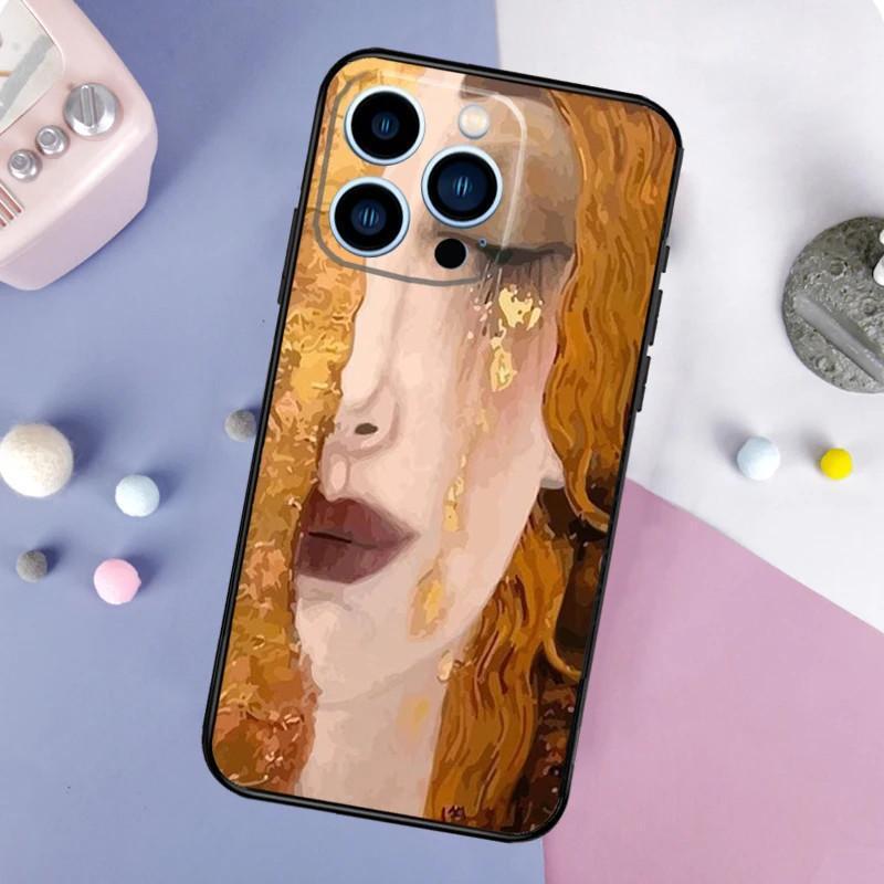 Чехол для мобильного телефона Apple IPhone15Plus Чехол для мобильного телефона с абстрактной картиной Густава Климта Отправил фотографию.
