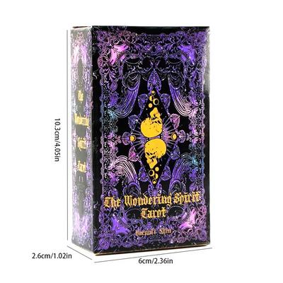 Das Wandersgeist Tarot Deck Für Schicksalsvorhersage Freizeit Unterhaltung Kartenspiel Neu Hohe Qualität Brettspiele