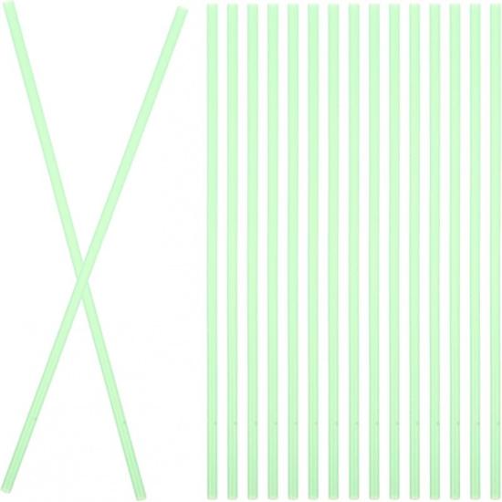 200PCS Disposable Plastic Straws 10.2 Inches Long Plastic Drinking Straws for Wedding Birthday Party Cocktails, Coffee, Juice, Water, Iced Tea