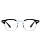 Aeswikeulopeuteu Ginsburg 46 Patchwork - Black Clear