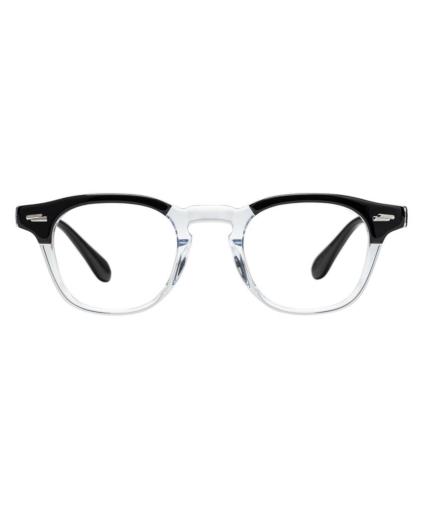 Aeswikeulopeuteu Ginsburg 46 Patchwork - Black Clear