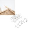 30Pcs Lightweight Design Knitting Stitch Markers Knitting Craft Tools  Weaving Craft Projects