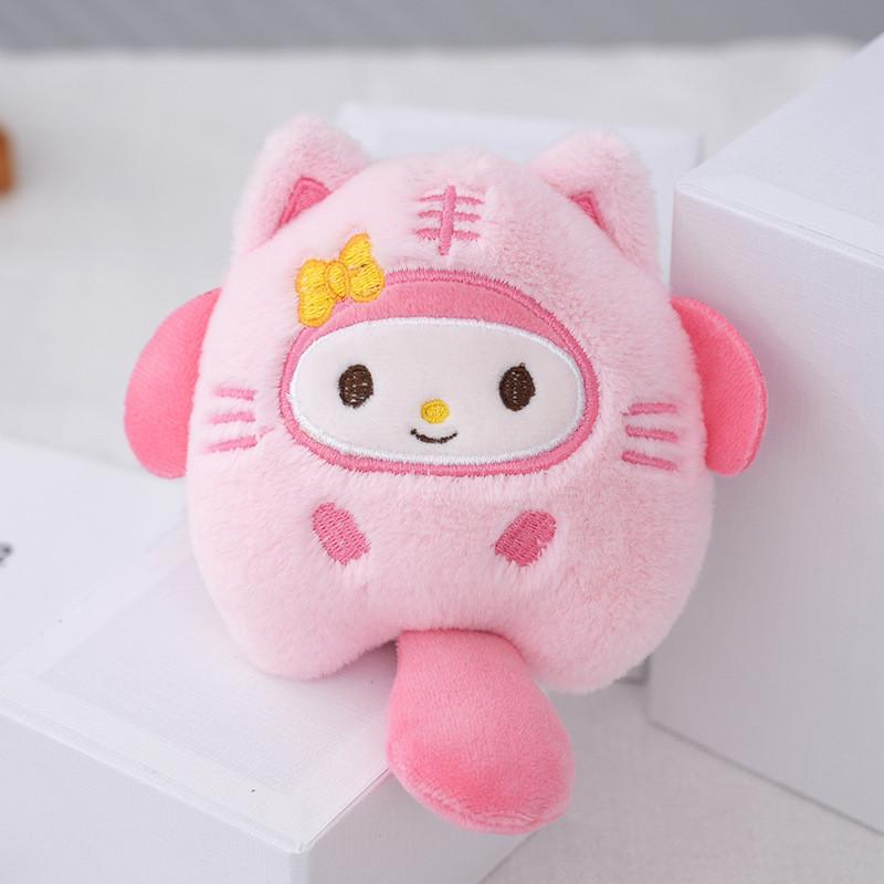 Adorable Plush Bunny Keychain Cute Rabbit Stuffed Animal Bag Charm Accessory Gift