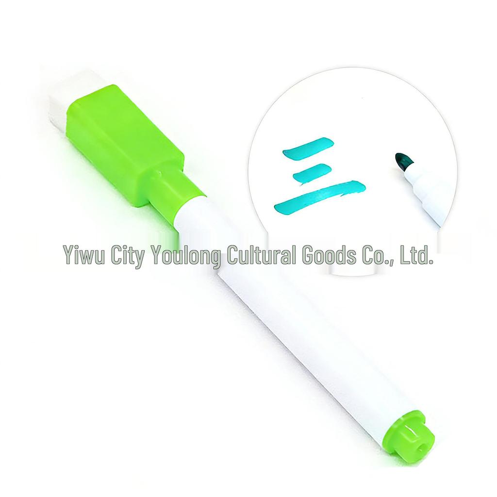 Erasable Children’s Colored Whiteboard Markers, Graffiti & Writing Pens, Water-Based, Multi-Purpose, Non-Magnetic Painting Pens.