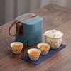 Wisteria Rhyme Ceramic Tea Set