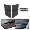 Cowl Side Panel Pair Black Replacement Trim for Windshield Wiper Cowl Sides, Left Right Pieces, Part Numbers 55084-0D010 55083-0D040