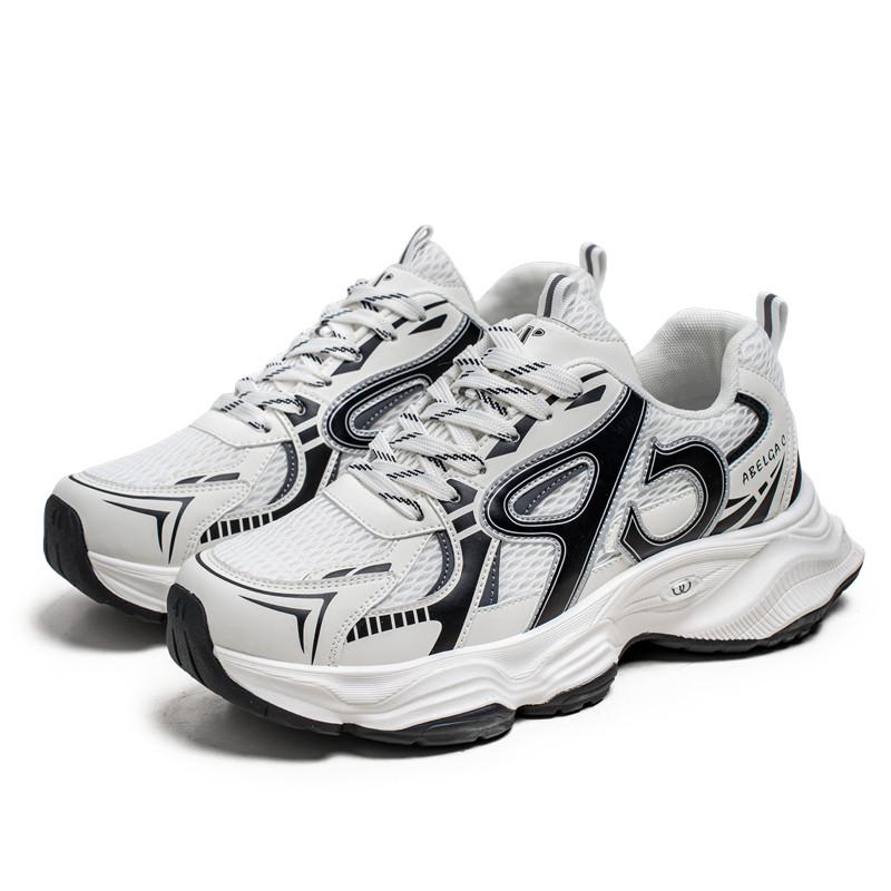 

Модные мужские повседневные спортивные туфли дышащие трендовые мужские дизайнерские кроссовки дышащие нескользящие удобные беговые теннисные туфли Tenis 39