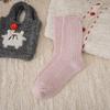 Children's Socks: Long Tube Socks, Winter and Autumn Thick Needle-knitted Thick Wool Socks, Warm and Fluffy Socks