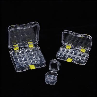 Zahnprothese Gebiss Zähne Behälter Etui Zahnmedizin Material Dental Prothesen Schutz Transparent Aufbewahrungsbox Mit Folienhalter