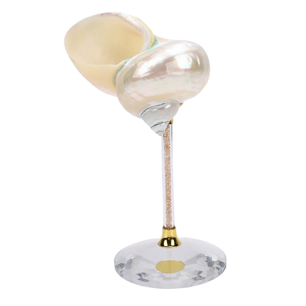 Weinglas aus polierter Muschel, einzigartiges, kreatives Trinkglas für Cocktails und Hochzeiten, Partys und Bars